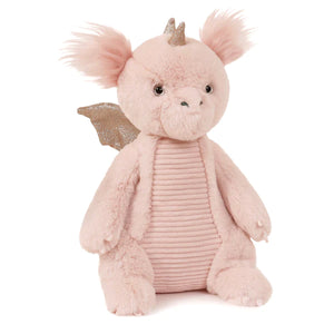 Ob Sparkles Dragon Soft Toy 12” ‘pink’