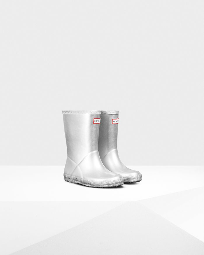 Kids red hunter wellies sale