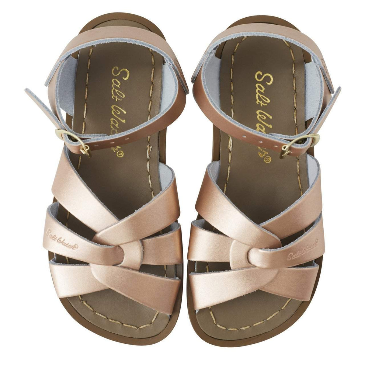 Saltwater Sandals Original Kids tan