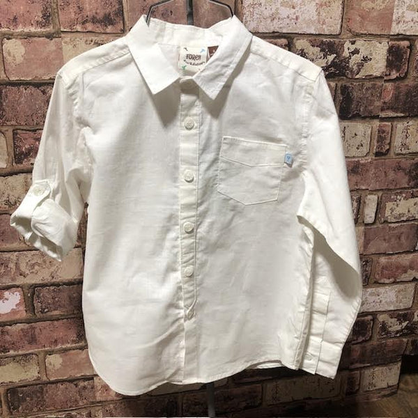 Fore Axel and Hudson Button Down Long Sleeve Shirt