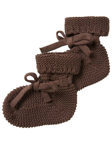 Noppies  knit booties ‘Brown’