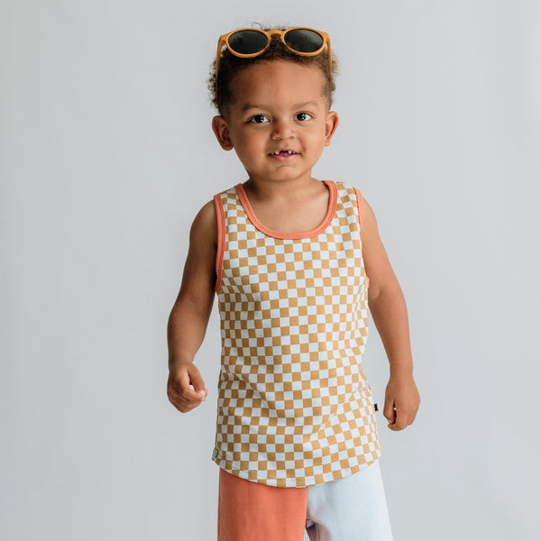 KIDS/BABY BAMBOO RACERBACK TANK