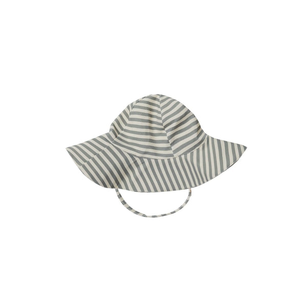 Quincy Mae sun hat  "sea stripes ”