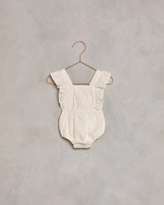 Noralee Lucy Romper - Ivory Eyelet