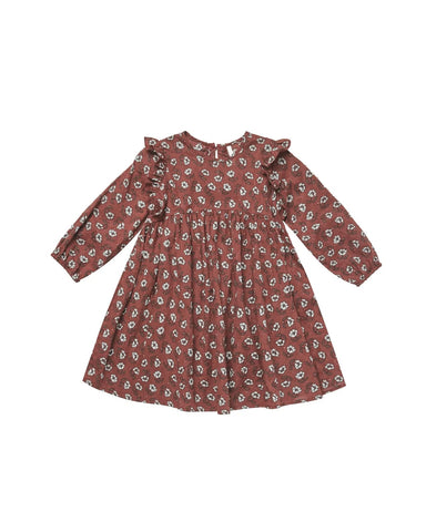 Rylee and Cru Piper dress ‘red holiday bloom flowers”’