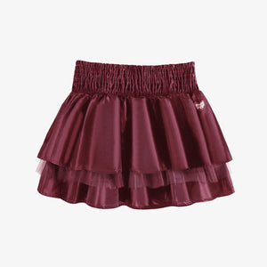 Souris Mini "Red Ruffle Skirt- Taffeta and Tule"