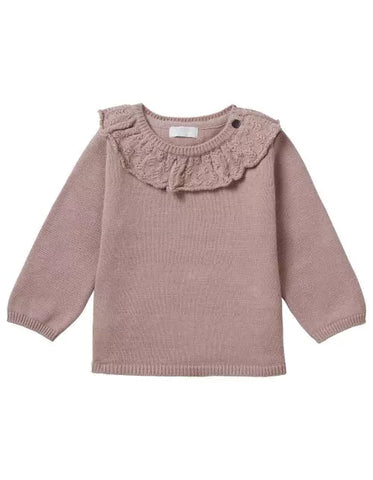 Noppies  pullover knit sweater ‘fawn lavender’