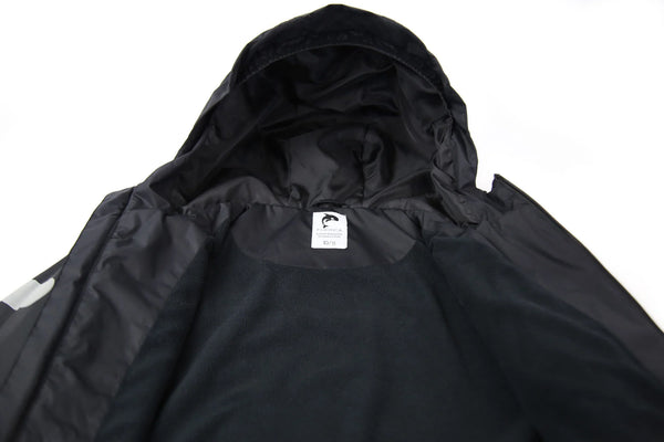 Kid Orca Insulated Rain Jacket "Black"