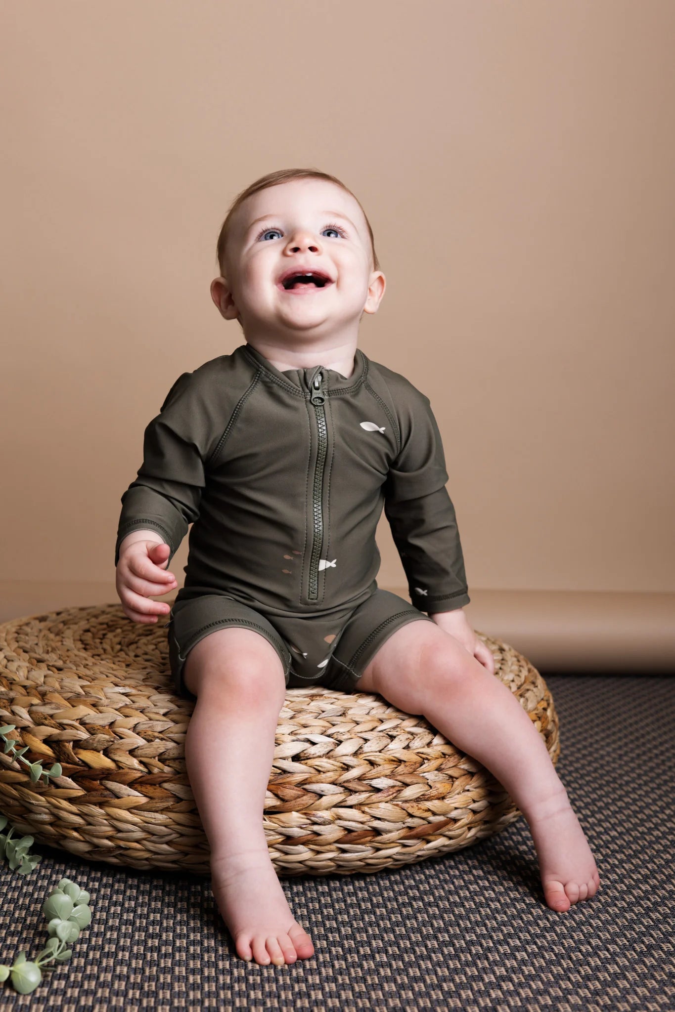 Kid Orca Swim Jumpsuit "Trout/Kalamata"