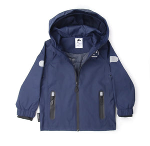 Kid Orca Mesh Rain Jacket "Navy"