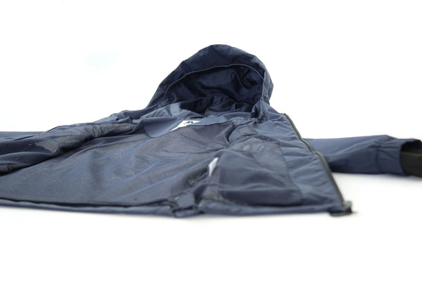 Kid Orca Mesh Rain Jacket "Navy"