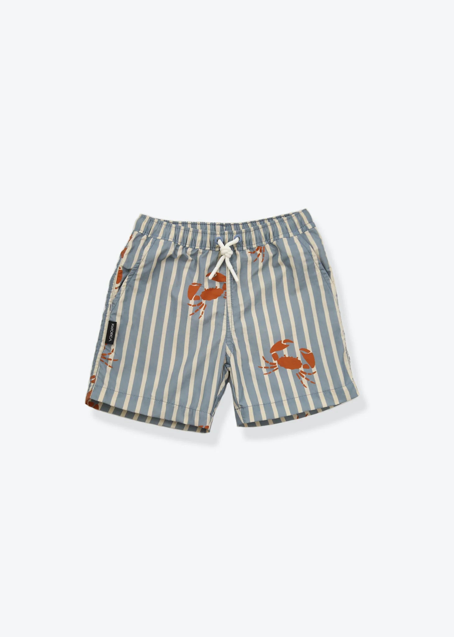 Kid Orca Swim Trunks "Crab/Slate"