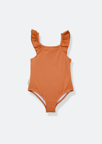 Kid Orca Waffle Weave Swimsuit "Hazel"