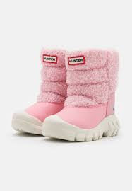 Hunter original kids snow boot ‘blush pink’