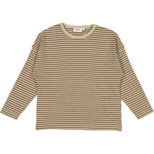 Wheat Kids Clothing Shirt Addison  “mulch stripe”