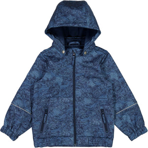 Wheat Softshell jacket henning “navy blue linoleum”