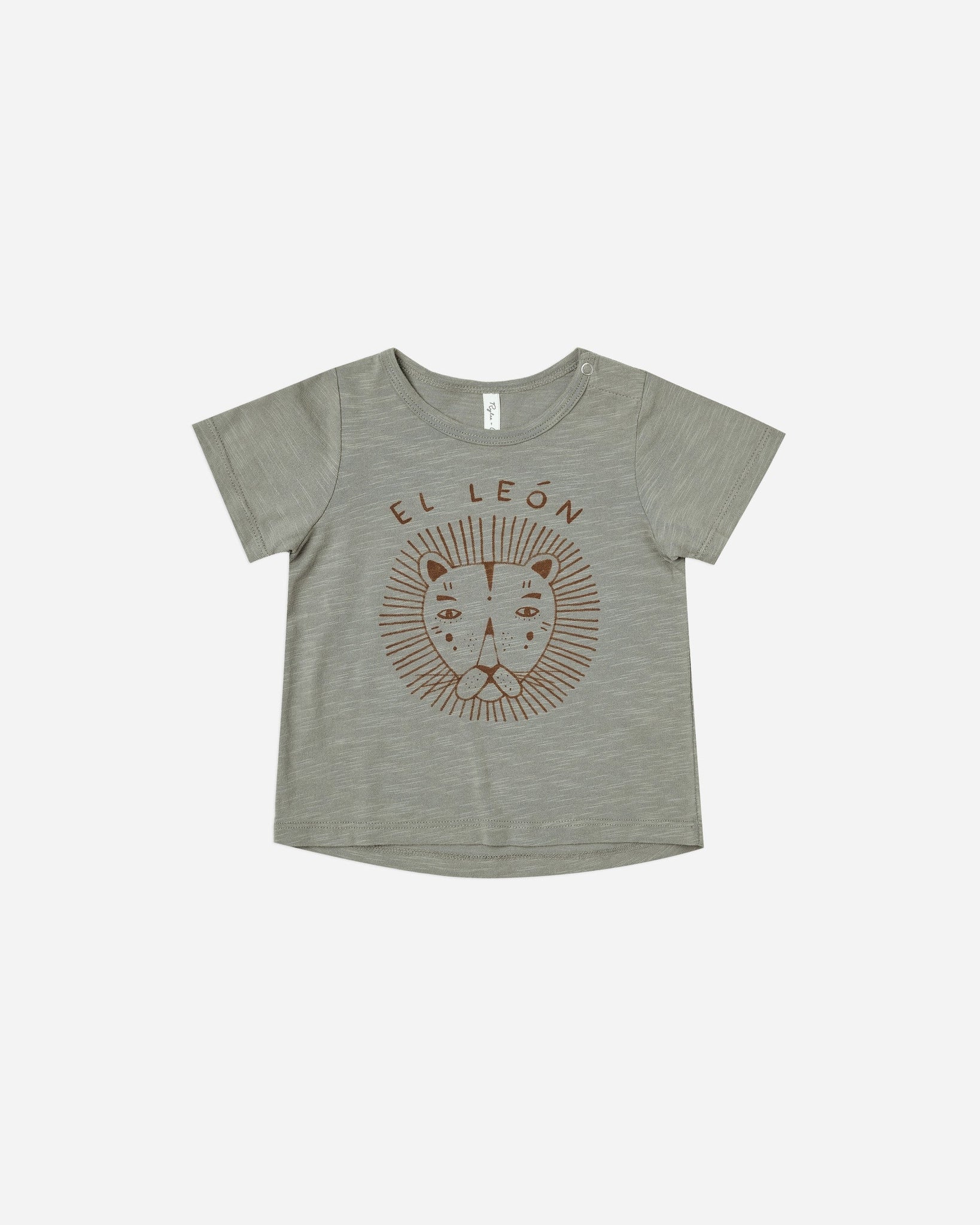 Rylee and Cru basic t shirt  ‘grey lion’