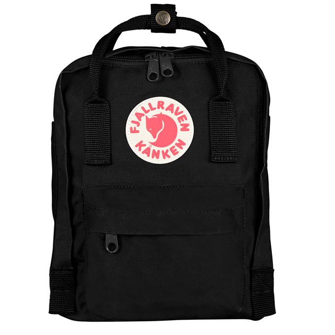 Fjall Raven Kanken Mini Backpack "Black"