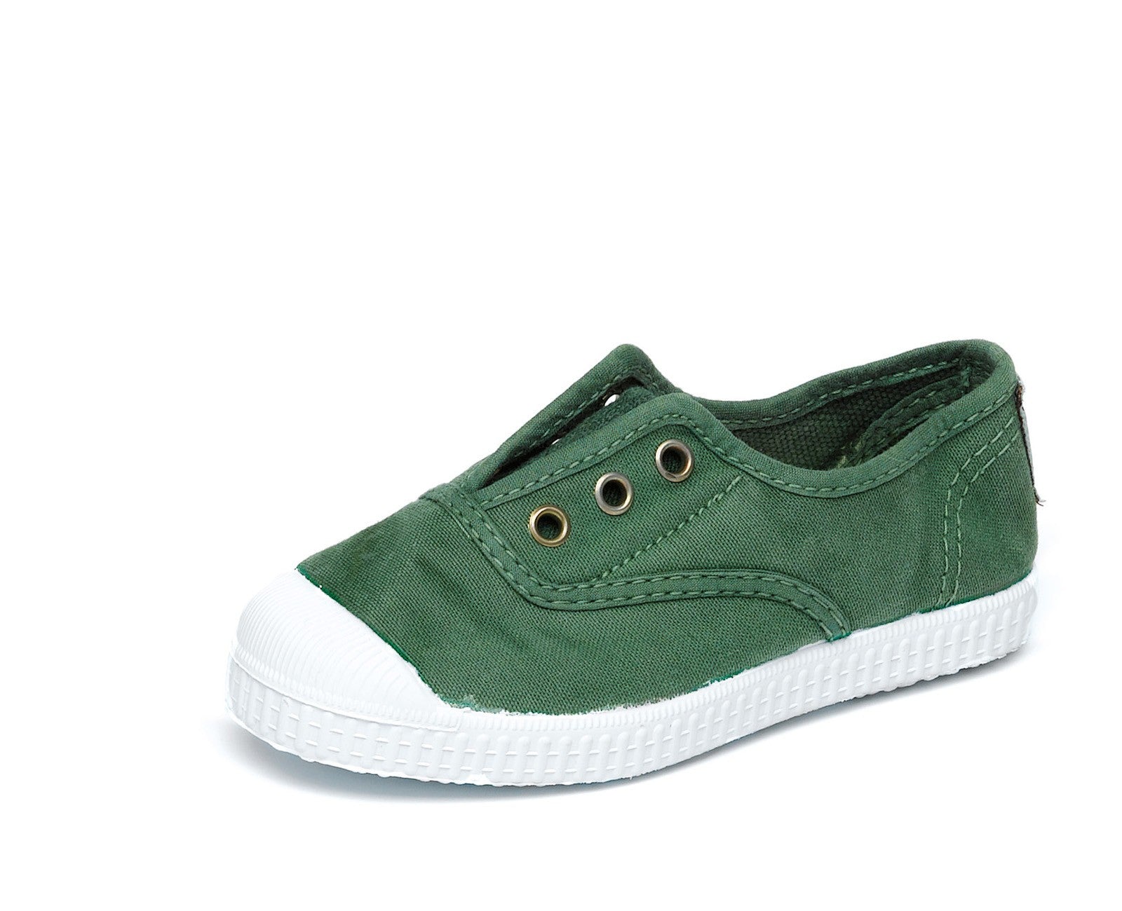 Cienta slip-on sneaker "Green Oliva”
