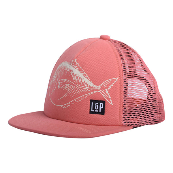 L&P Hat north lake  2.0 “salmon fish”