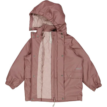 Wheat Thermo Raincoat Ajo “dusty Lilac”