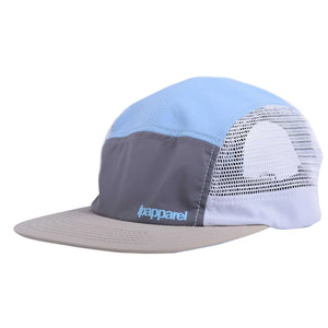 L&P Casquette Hat Ohio mesh one.1 ‘blue, white, grey and beige’