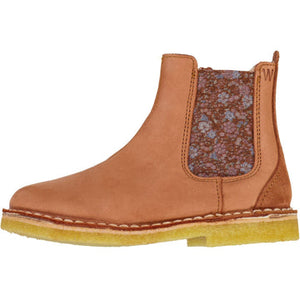 Wheat kids Keelan Chelsea boot “amber brown”