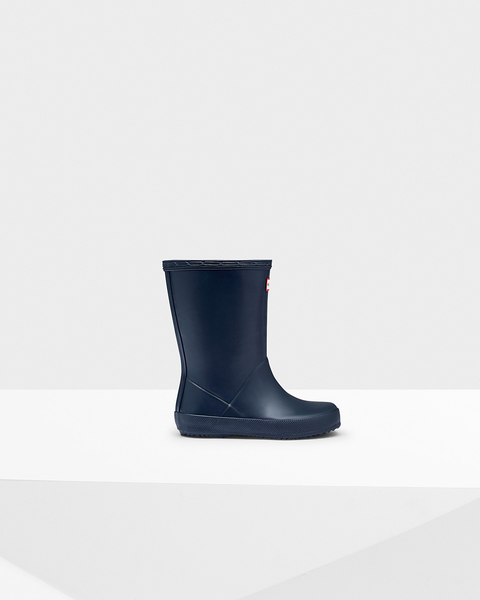 Navy blue sales short hunter boots