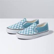 Vans Classic Slip-On Delphinium Blue/True White Checkerboard